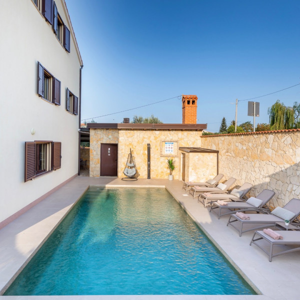 Villa Miromar, Villa Miromar with heated Pool, Loborika, Istria Pula