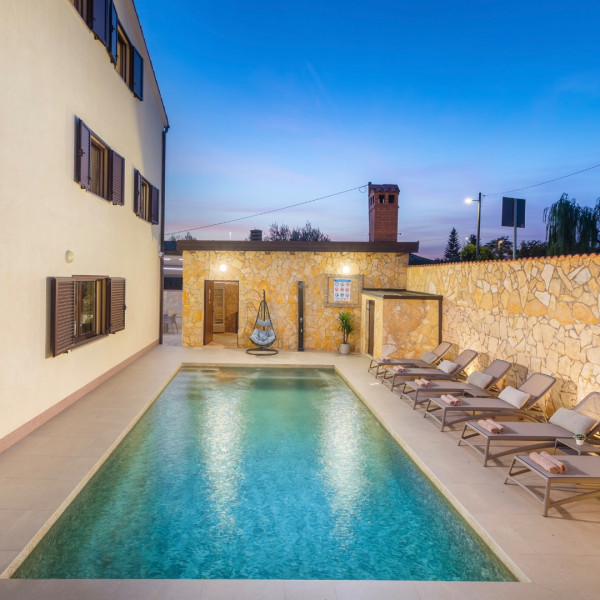 Villa Miromar, Villa Miromar with heated Pool, Loborika, Istria Pula