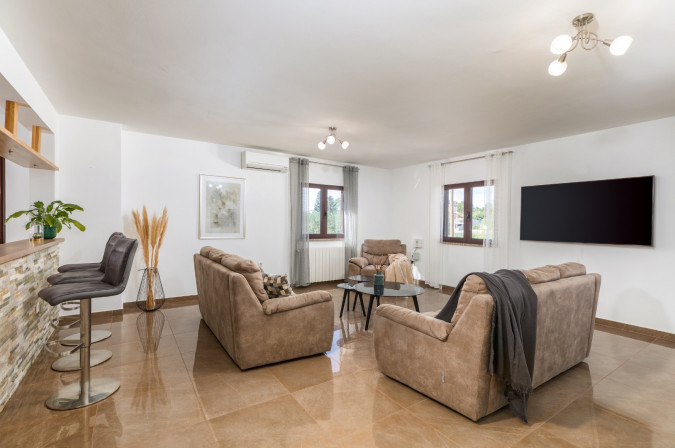 Interior, Villa Miromar with heated Pool, Loborika, Istria Pula